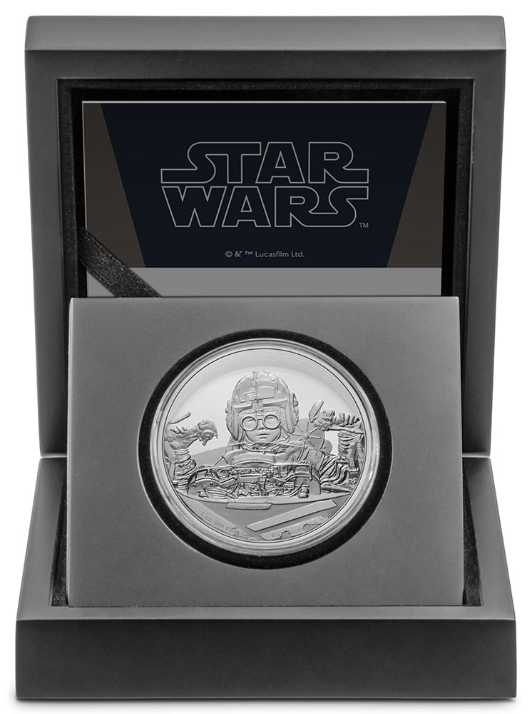 Anakin Skywalker 1oz Silver Coin View 4