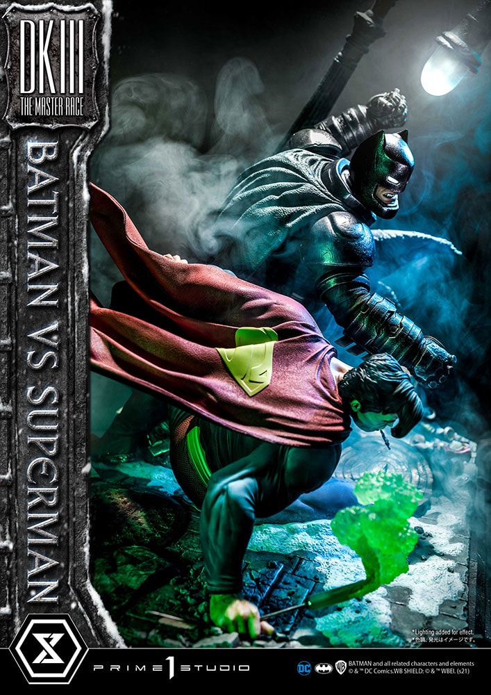 DC Comics Batman Versus Superman Statues - Prototype Shown View 2