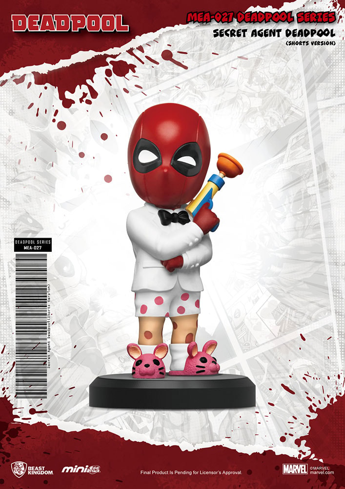 Marvel Deadpool Mini Egg Attack Series Collectible Figure - Prototype Shown View 1