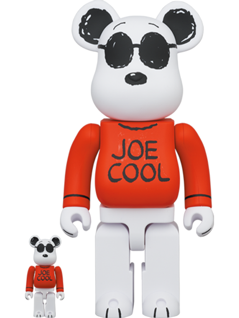 【高額売筋】 400% and 100% Cool Joe Be@rbrick Collectible Medicom by Set キューブリック、ベアブリック