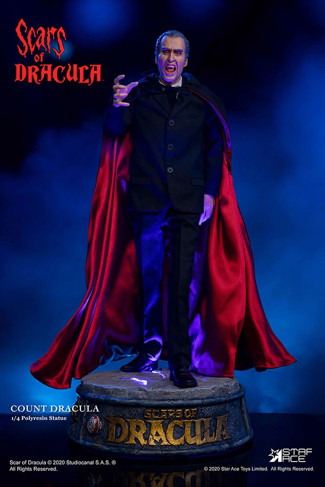 Scars of Dracula Count Dracula 2.0 (DX With Light) Statues  Collector Edition - Prototype Shown View 6