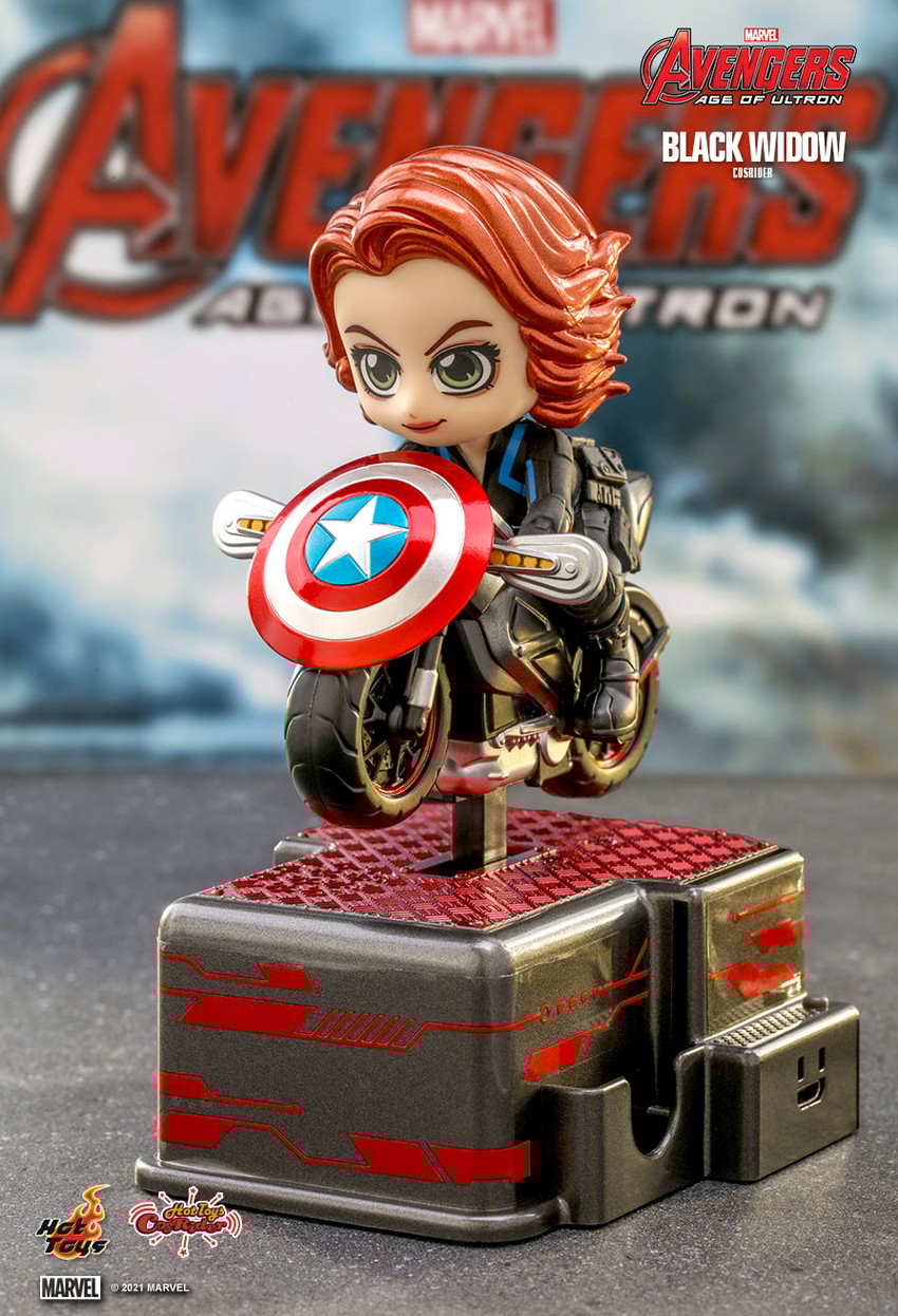 Black Widow CosRider Figure by Hot Toys | Sideshow Collectibles Black Widow CosRider Figure by Hot Toys | Sideshow Collectibles