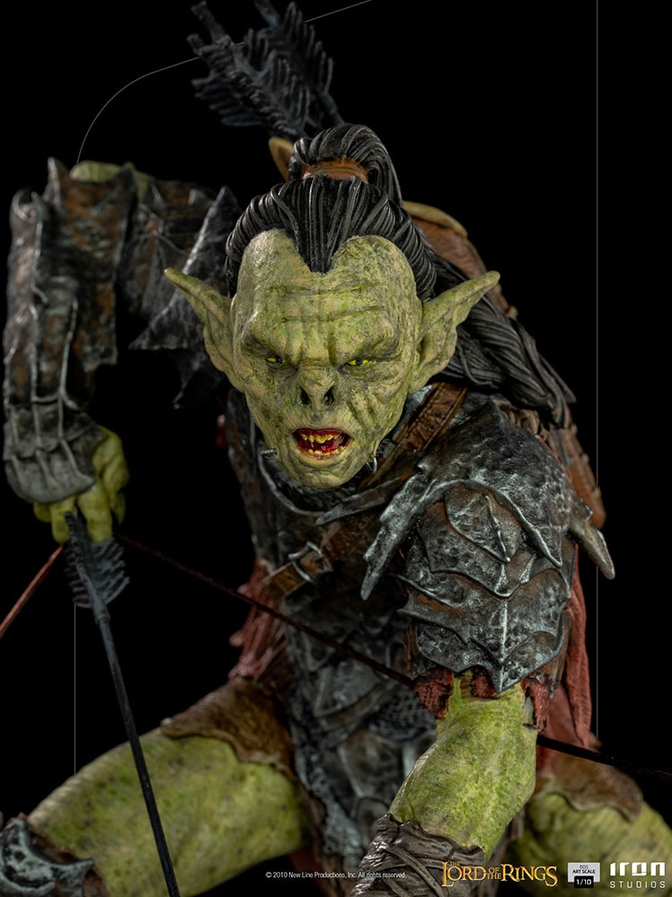 The Lord of the Rings Archer Orc 1:10 Scale Statue - Prototype Shown View 6