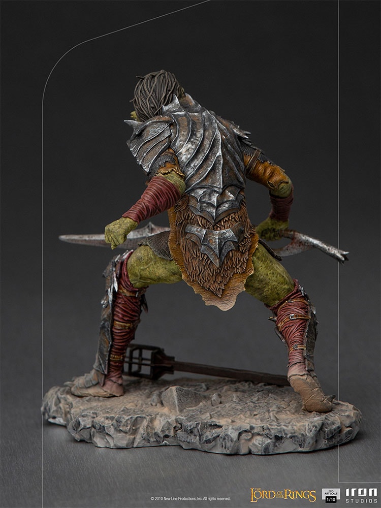 The Lord of the Rings Swordsman Orc 1:10 Scale Statue - Prototype Shown View 3