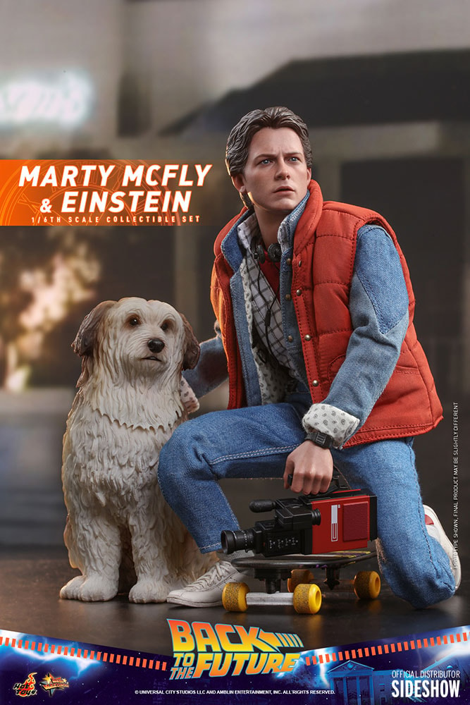 Marty McFly and Einstein Exclusive Edition - Prototype Shown View 5