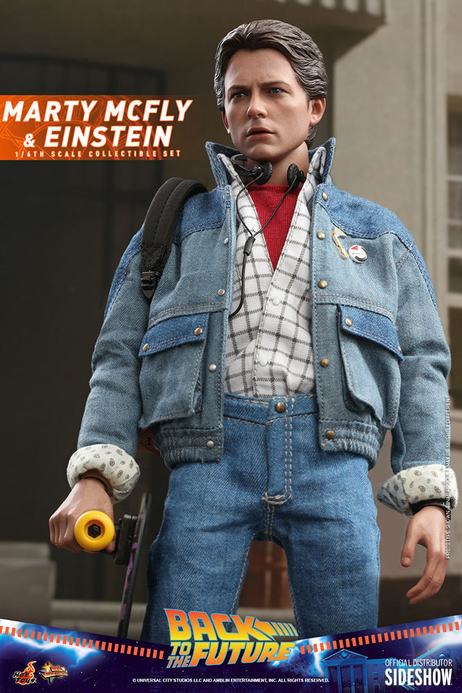 Marty McFly and Einstein Exclusive Edition - Prototype Shown View 3