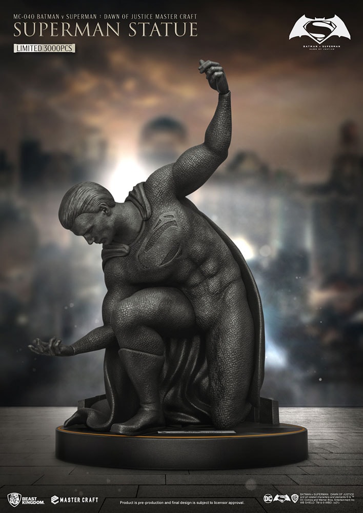 DC Comics Superman Statues - Prototype Shown View 1