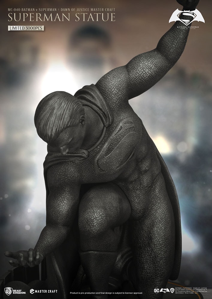 DC Comics Superman Statues - Prototype Shown View 5
