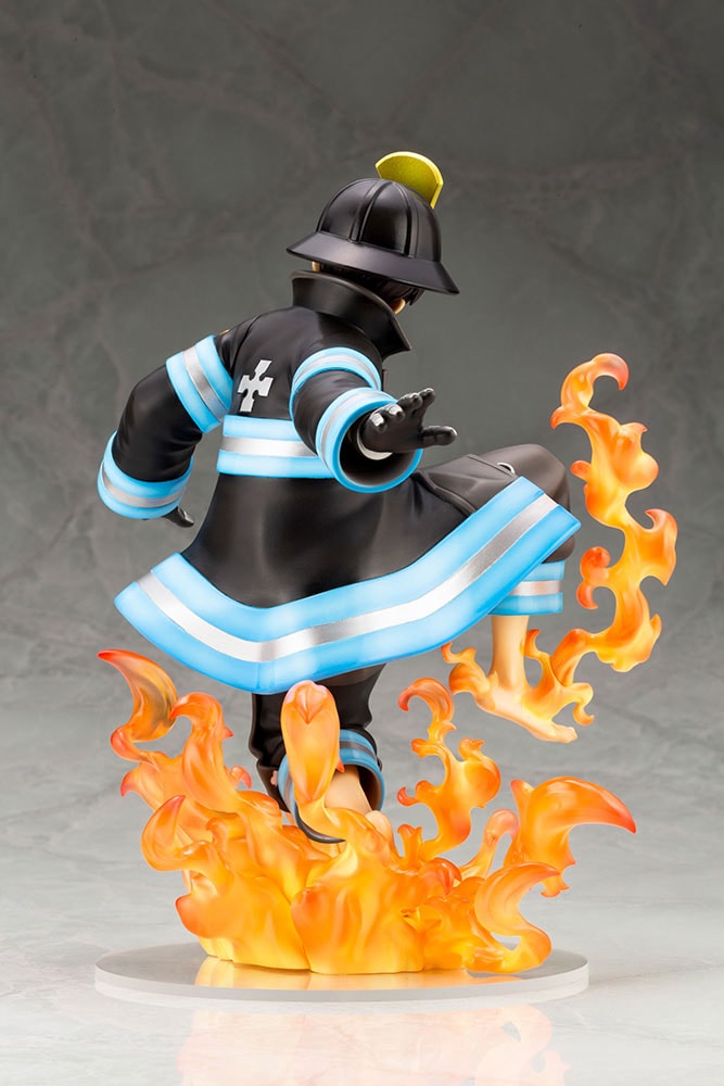 Fire Force Shinra Kusakabe Statues - Prototype Shown View 6