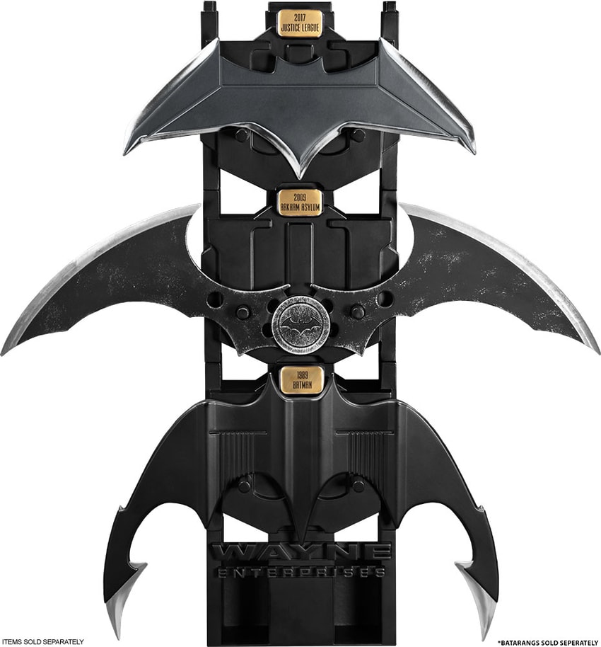 Batarang Réplica De Batman The Dark Knight Rises – Aluminio, Licencia Oficial, Coleccionismo Y Disfraces (20 Cm)