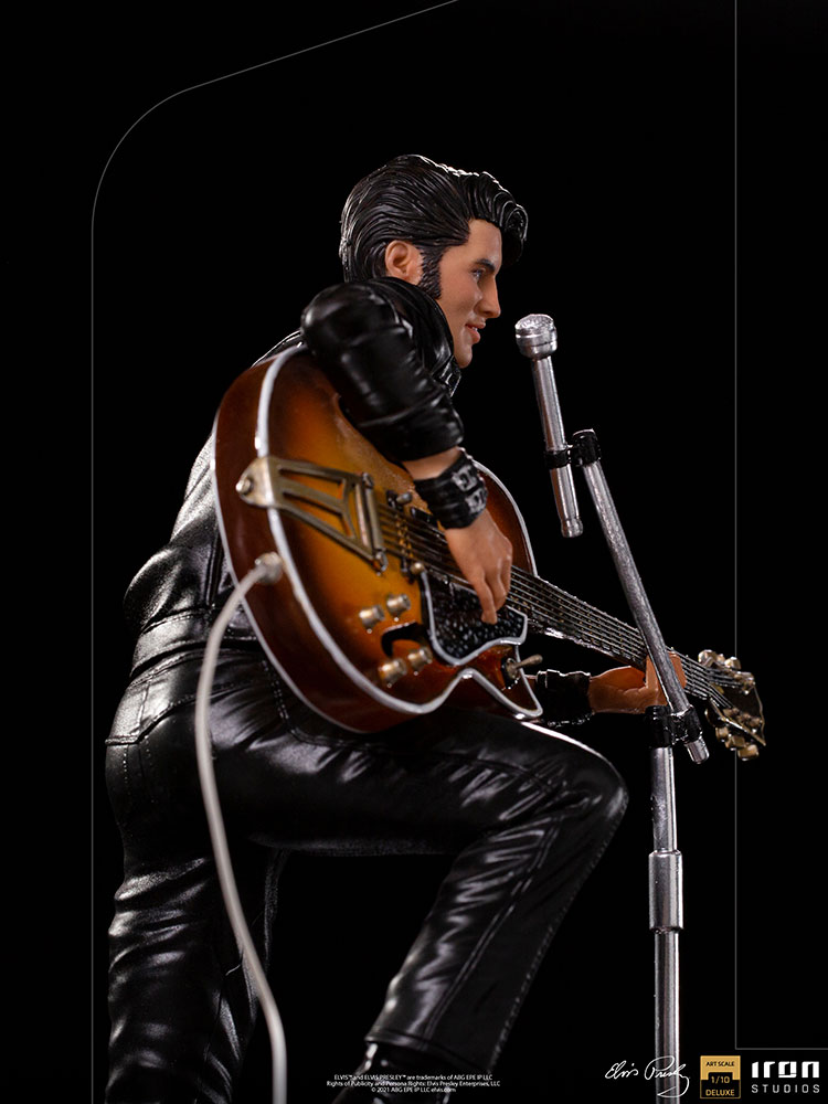 Elvis Presley Comeback Deluxe 1:10 Art Scale Statue by Iron