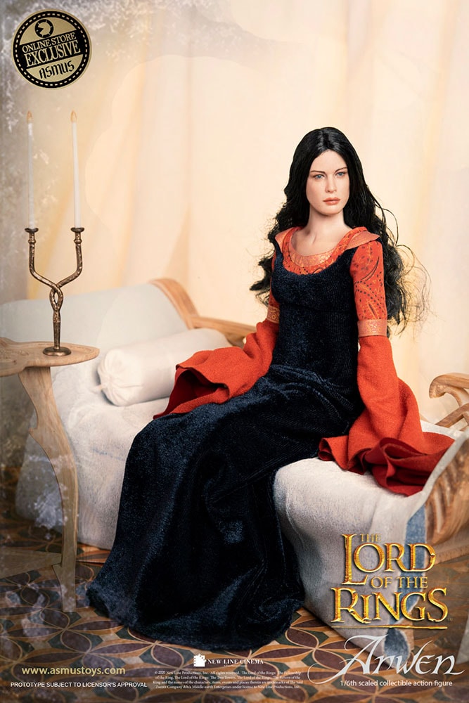 The Lord of the Rings Arwen in Death Frock Sixth Scale Figure  Exclusive Edition - Prototype Shown View 6