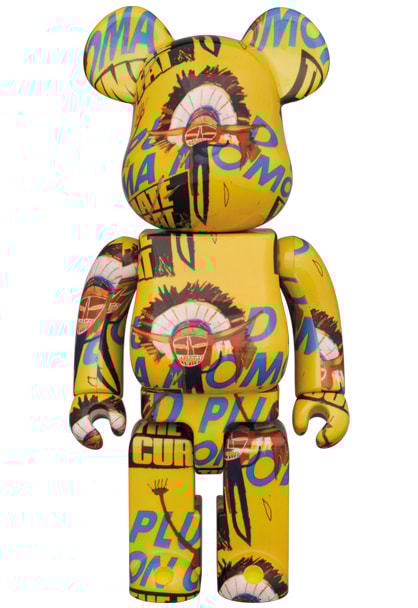 Be@rbrick Andy Warhol x Jean-Michel Basquiat #3 100% & 400%