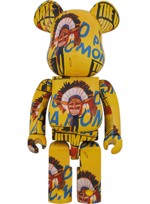 Be@rbrick Andy Warhol x Jean-Michel Basquiat #3 1000%