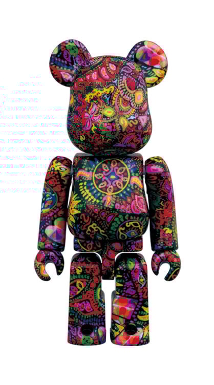 Be@rbrick Psychedelic Paisley 100% & 400%