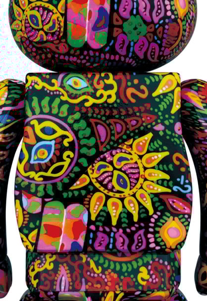 Be@rbrick Psychedelic Paisley 100% & 400%