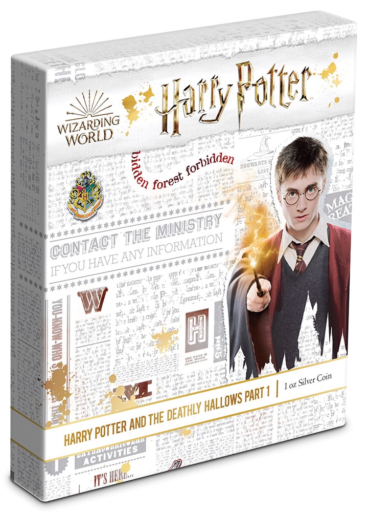 Harry Potter and the Deathly Hallows Part 1™ 1oz Silver Coin