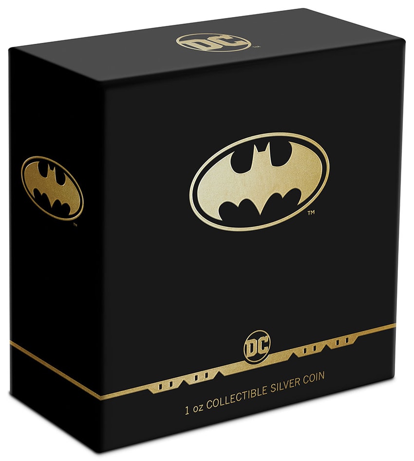 Batman Logo 1oz Silver Coin