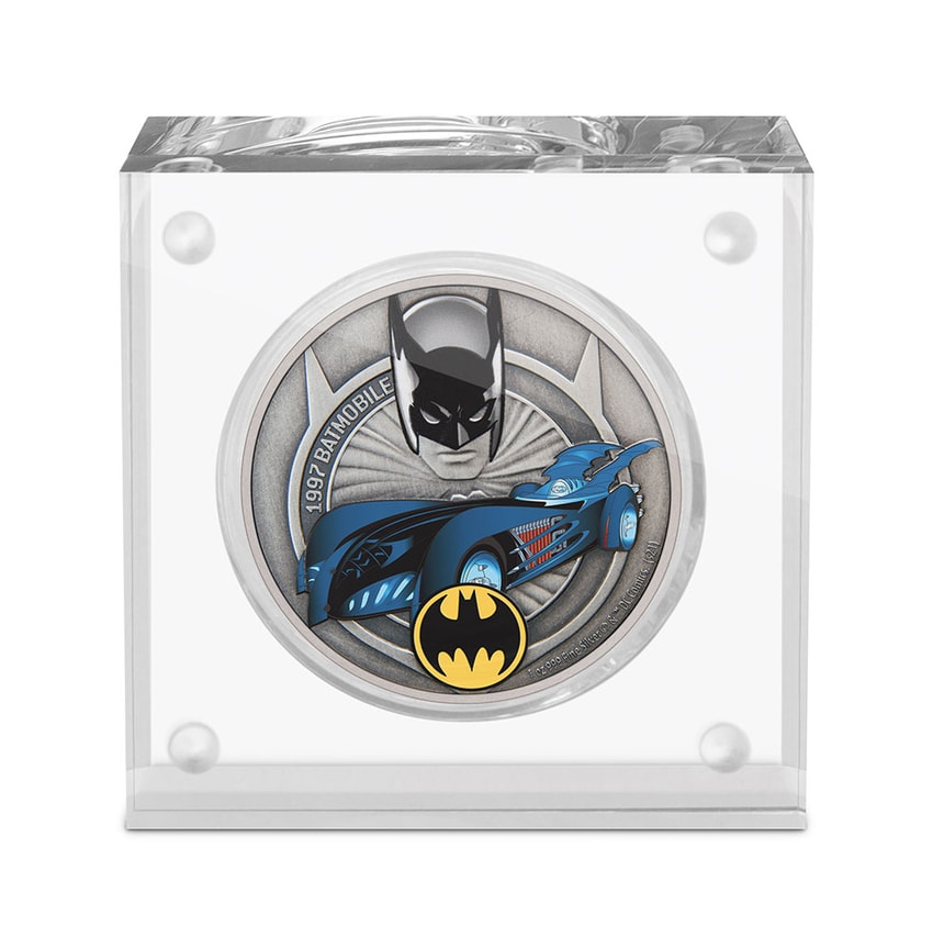 1997 Batmobile 1oz Silver Coin