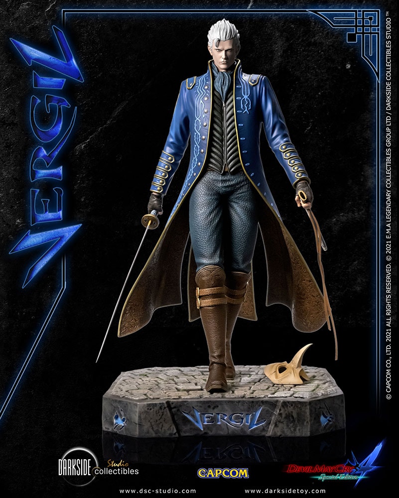 Devil May Cry Vergil Statues - Prototype Shown View 2