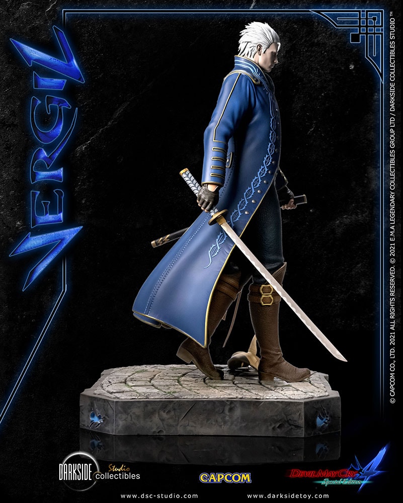 Devil May Cry Vergil Statues - Prototype Shown View 4