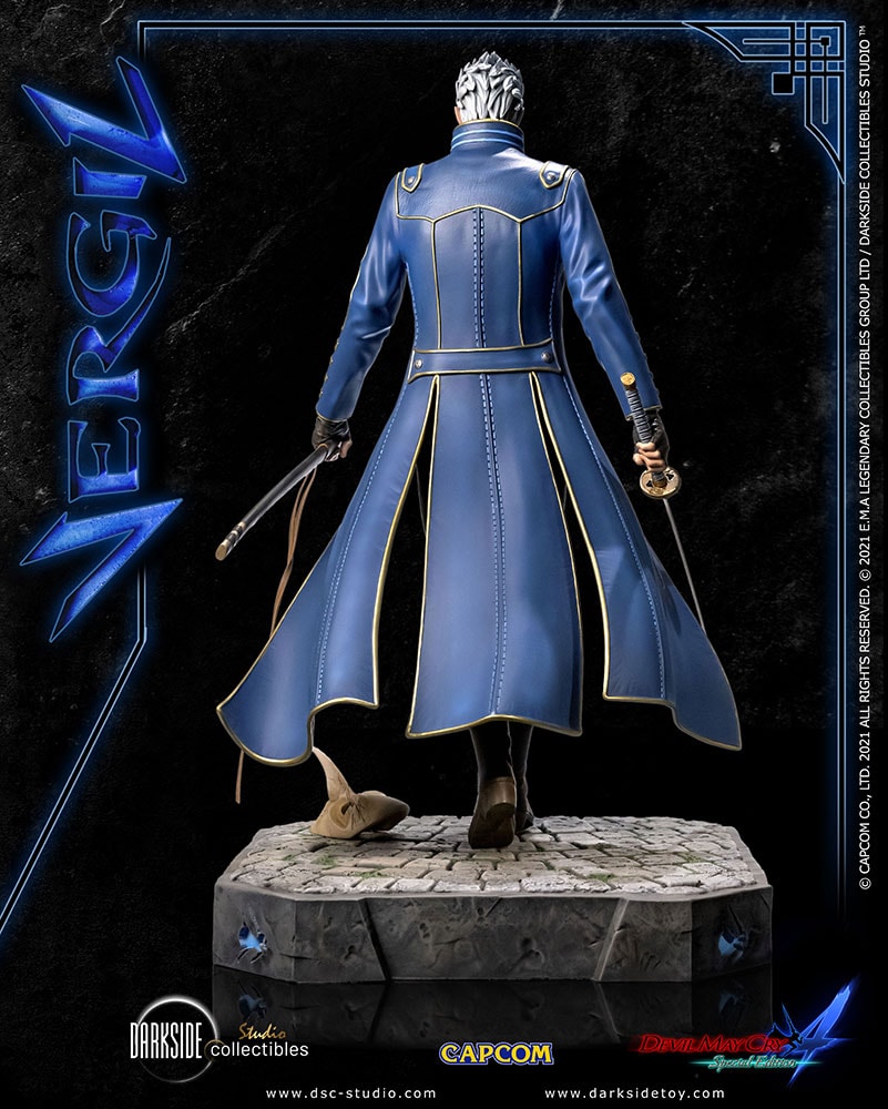 Devil May Cry Vergil Statues - Prototype Shown View 5