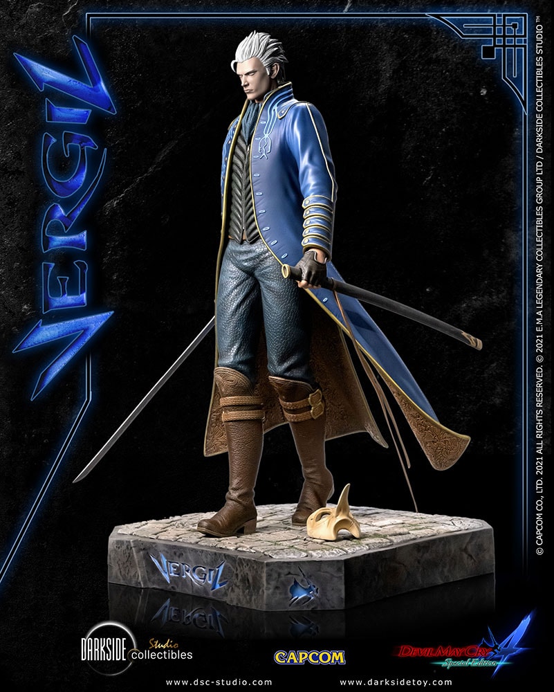 Devil May Cry Vergil Statues - Prototype Shown View 6