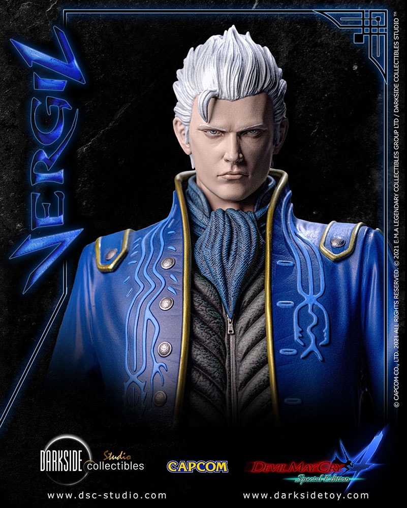 Devil May Cry Vergil Statues - Prototype Shown View 1