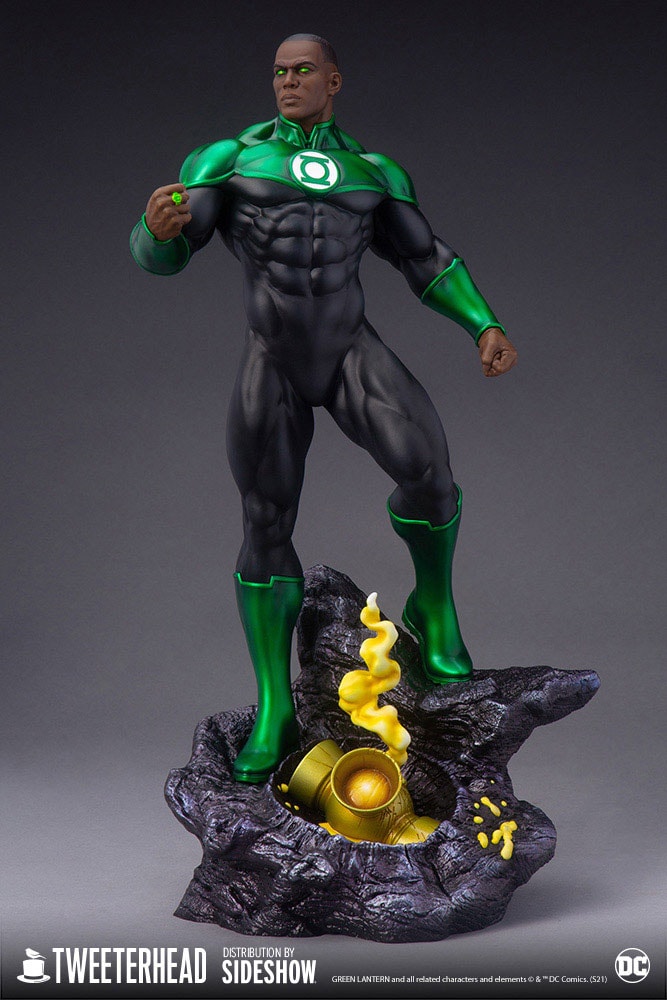 DC Comics John Stewart – Green Lantern Maquette  Collector Edition - Prototype Shown View 5