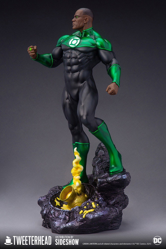 DC Comics John Stewart – Green Lantern Maquette  Collector Edition - Prototype Shown View 6