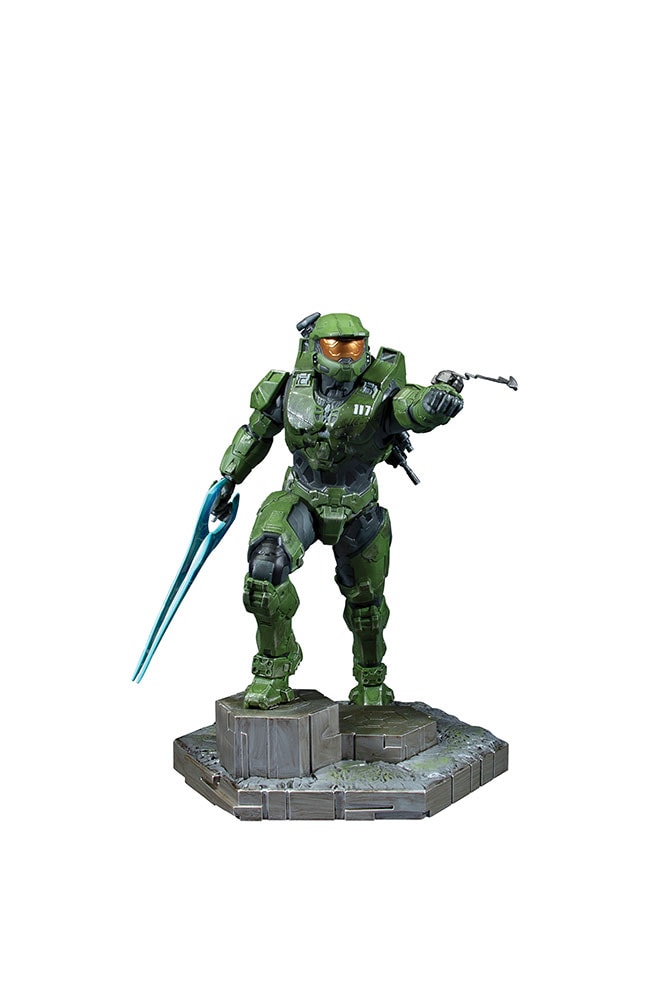 Halo Infinite Master Chief with Grappleshot- Prototype Shown View 1