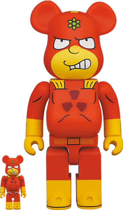 Bearbrick Radioactive Man 100% and 400%