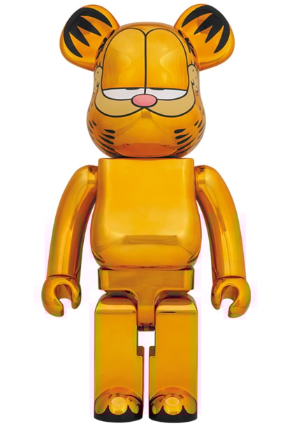Bearbrick Garfield (Gold Chrome Version) 1000%