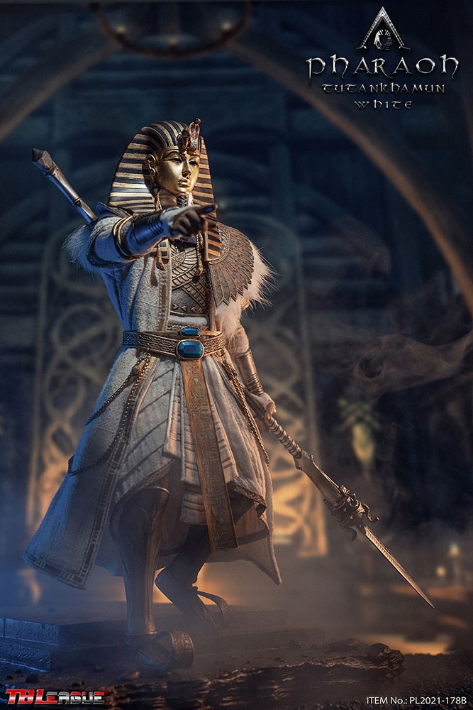 Pharoah Tutankhamun (White) Sixth Scale Figure - Prototype Shown View 6
