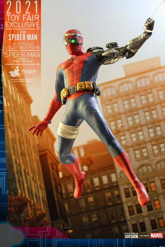 Marvel Spider-Man (Cyborg Spider-Man Suit) Sixth Scale Figure  Exclusive Edition - Prototype Shown View 2