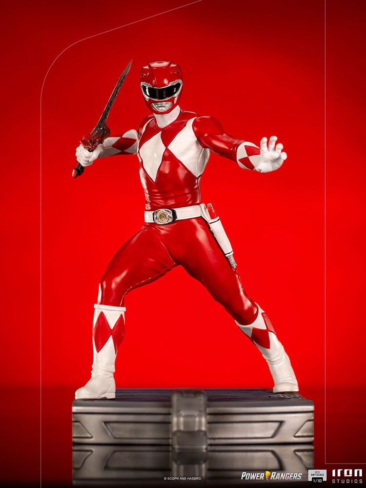Mighty Morphin Power Rangers Red Ranger 1:10 Scale Statue - Prototype Shown View 1