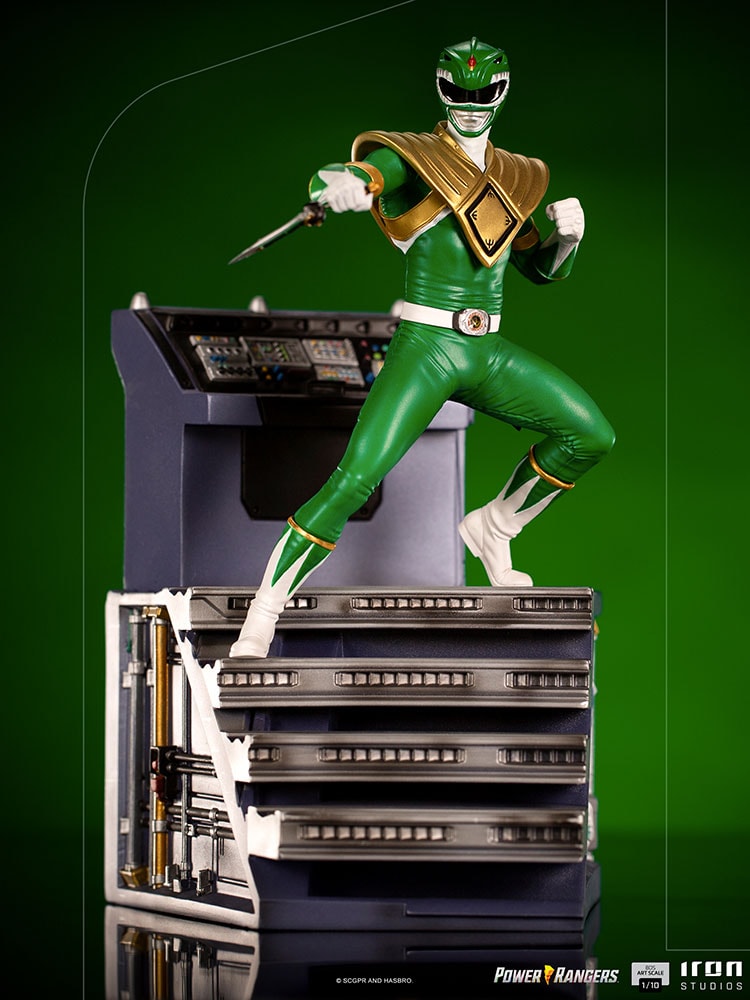 Mighty Morphin Power Rangers Green Ranger 1:10 Scale Statue - Prototype Shown View 1