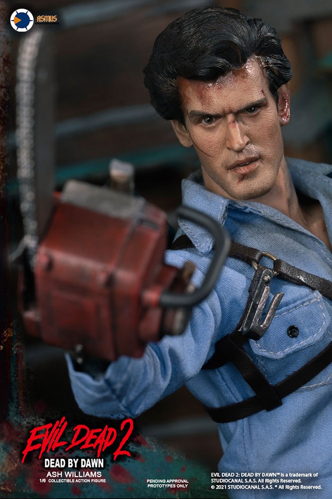Evil Dead II Ash Williams (Luxury Edition) Sixth Scale Figure  Exclusive Edition - Prototype Shown View 5