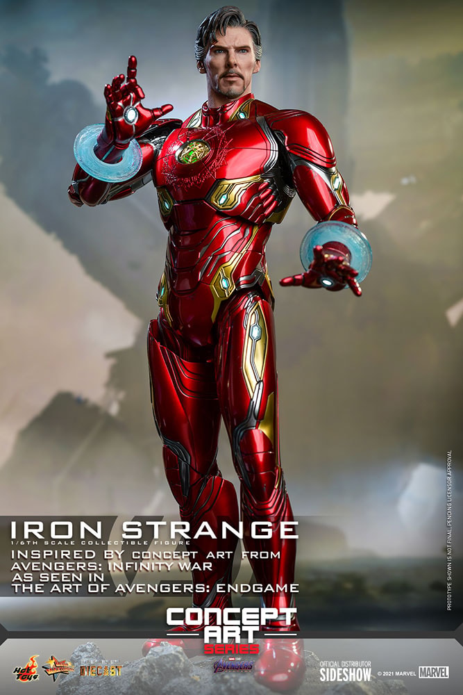 Marvel Iron Strange (Special Edition) Sixth Scale Figure  Exclusive Edition - Prototype Shown View 6