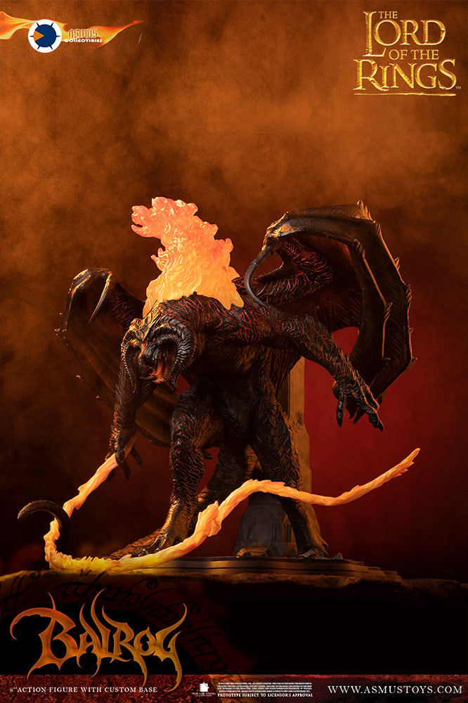 The Lord of the Rings Balrog Collectible Figure - Prototype Shown View 3