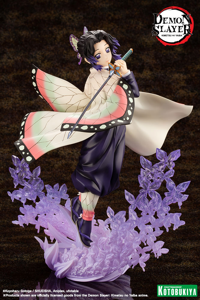 Demon Slayer Shinobu Kocho Statues - Prototype Shown View 6