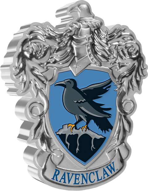 Harry Potter Ravenclaw Crest 1oz Silver Coin Silver Collectible - Prototype Shown View 6