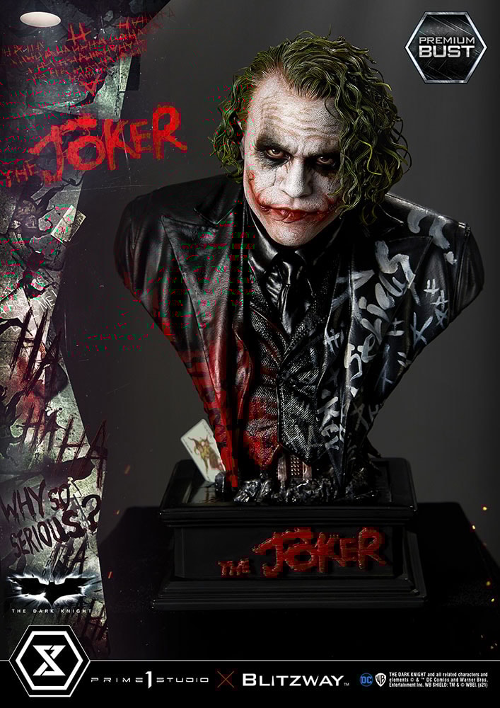 The Joker Bust by Prime 1 Studio X Blitzway | Sideshow