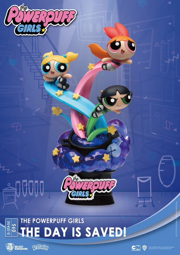 The Powerpuff Girls The Day is Saved D-Stage- Prototype Shown View 2