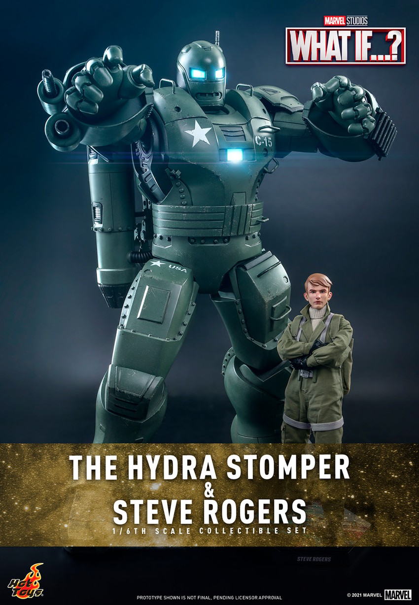 Steve Rogers and The Hydra Stomper- Prototype Shown View 1