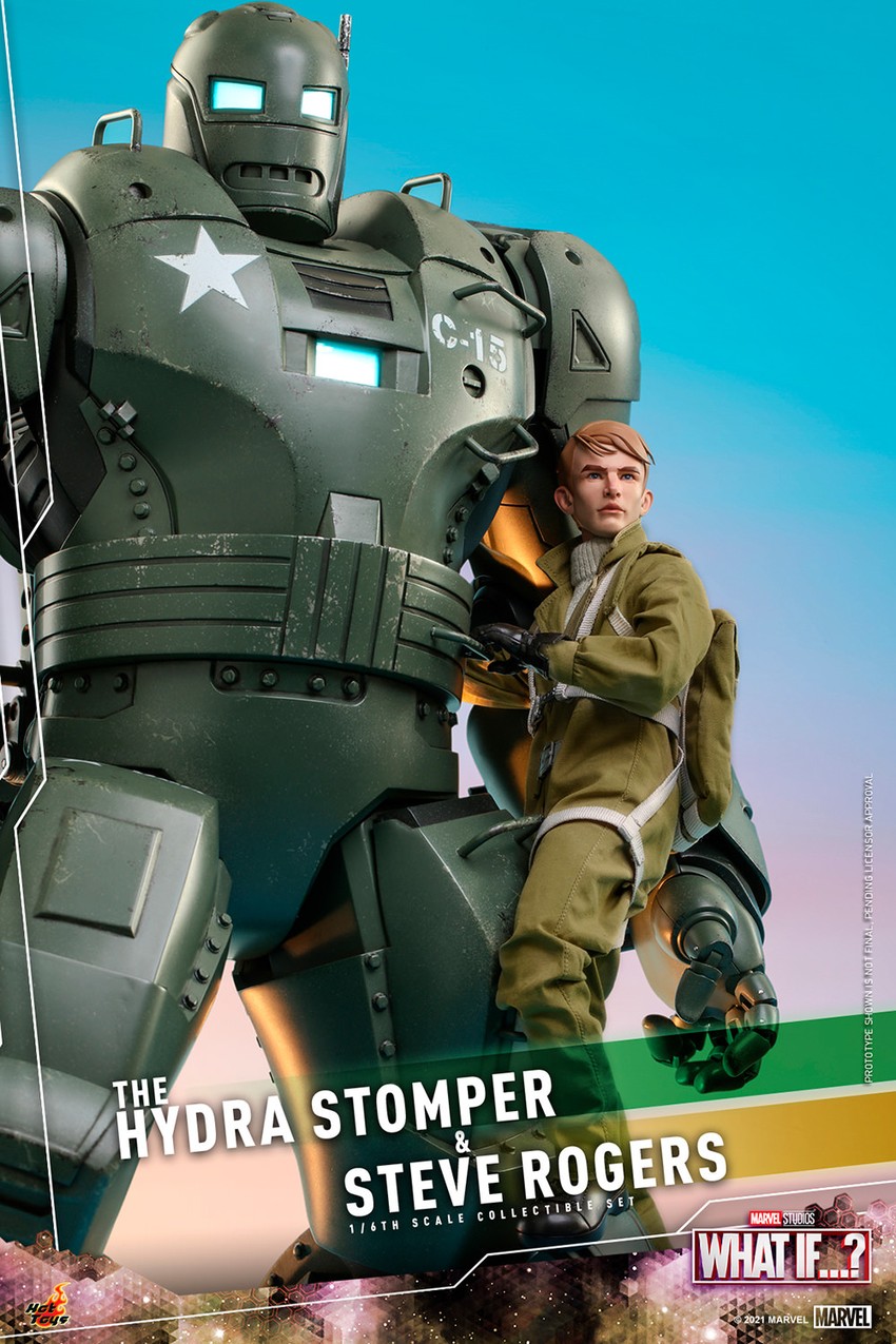 Steve Rogers and The Hydra Stomper- Prototype Shown