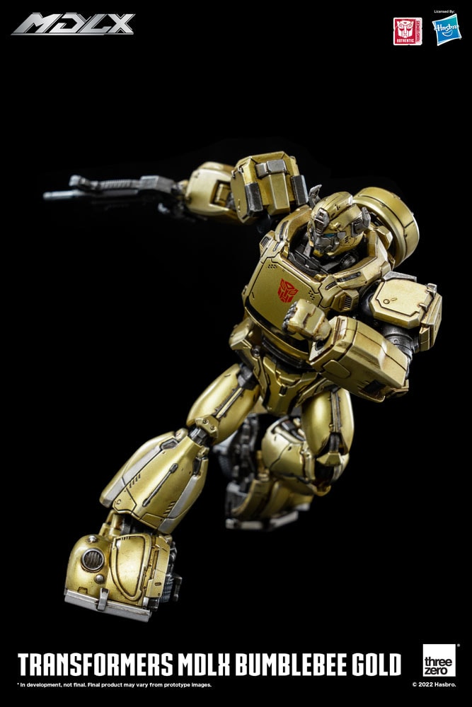Transformers Bumblebee MDLX (Gold Edition) Collectible Figure  View 6