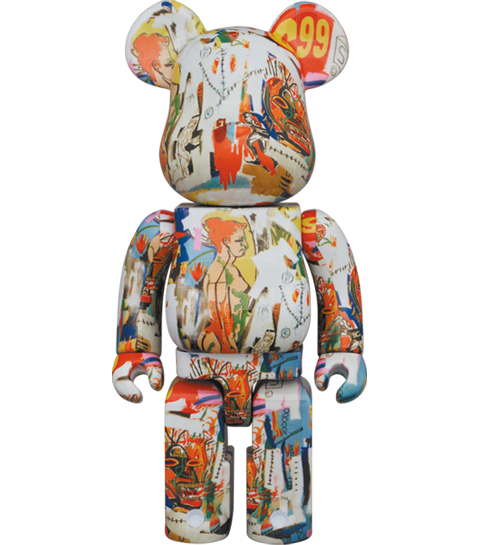 スーパーセール BASQUIAT JEAN-MICHEL x Warhol Andy Be@rbrick #4 Figure 400% キューブリック、ベアブリック
