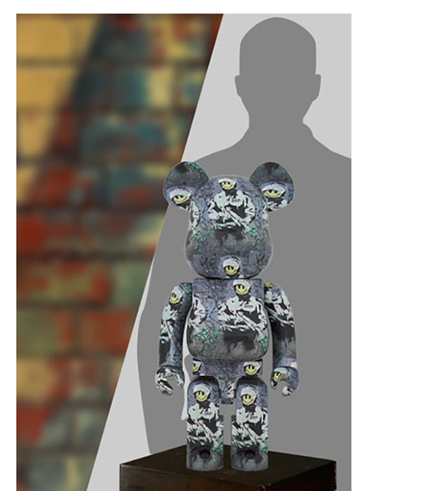 Be@rbrick Riot Cop 1000％- Prototype Shown View 2
