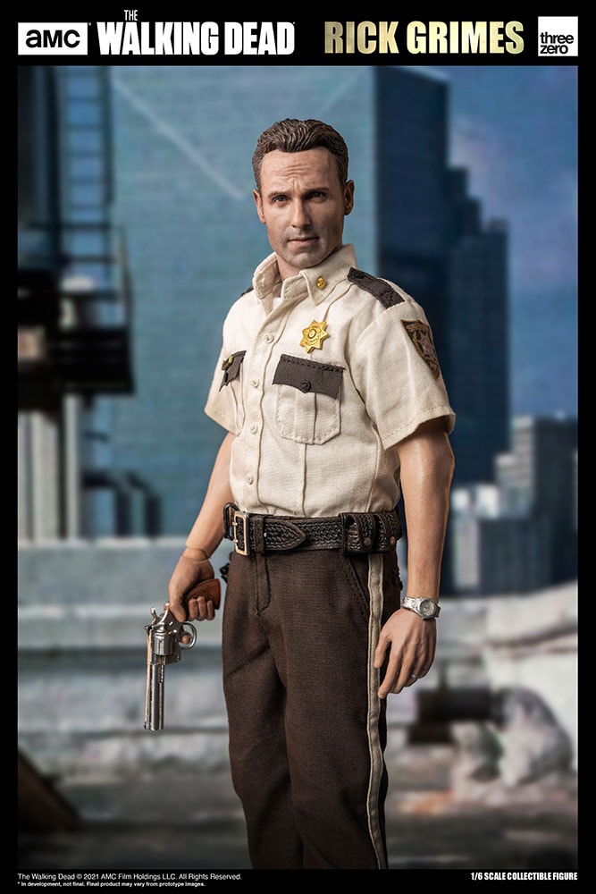 The Walking Dead Rick Grimes (Season 1) Sixth Scale Figure - Prototype Shown View 2